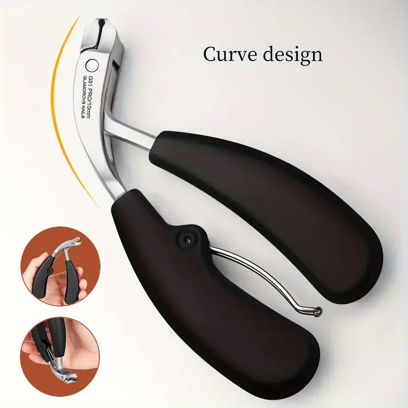 Heavy Duty Wide Jaw Nail Clippers