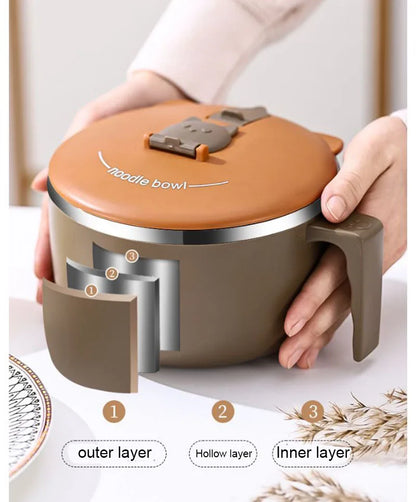 Insulated Ramen Meal Bowl