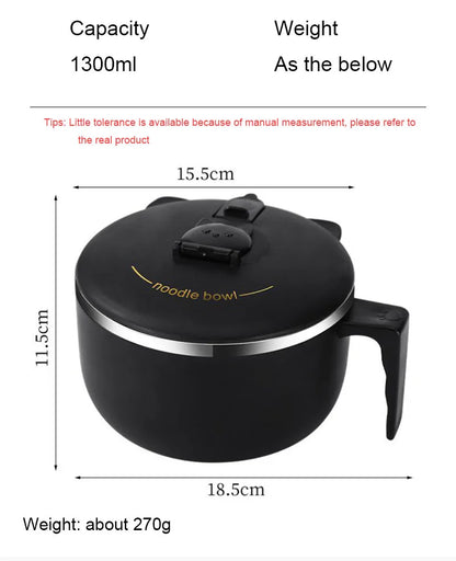Insulated Ramen Meal Bowl