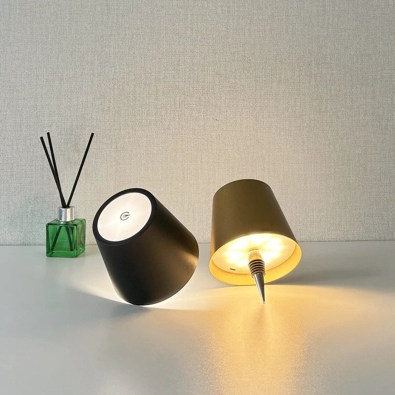 Ambient Touch Lamp That Fits Any Empty Bottle