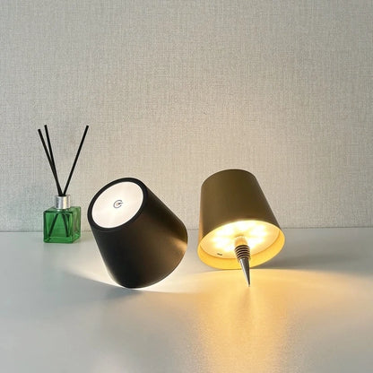 Ambient Touch Lamp That Fits Any Empty Bottle