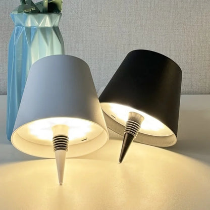 Ambient Touch Lamp That Fits Any Empty Bottle