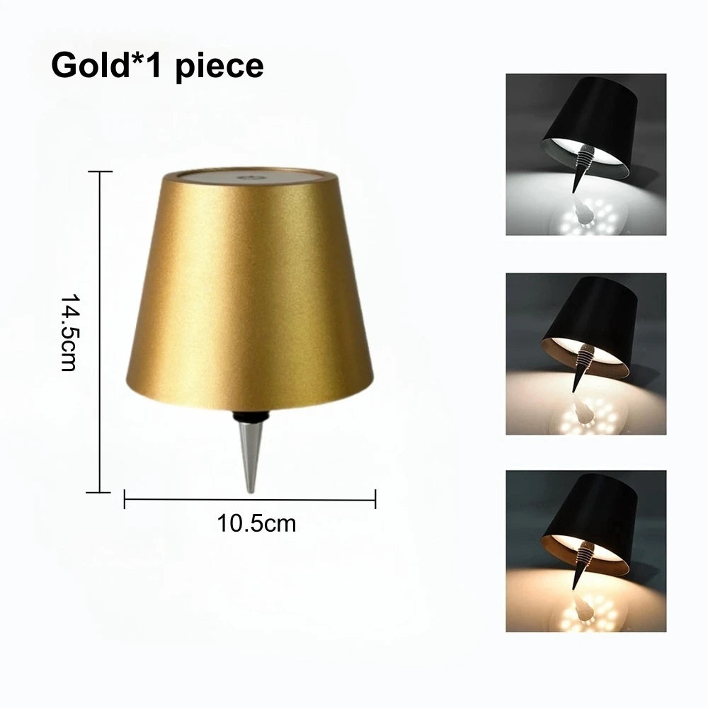Ambient Touch Lamp That Fits Any Empty Bottle
