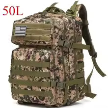 Heavy Duty Tactical Backpacks 25Ltr and 50Ltr