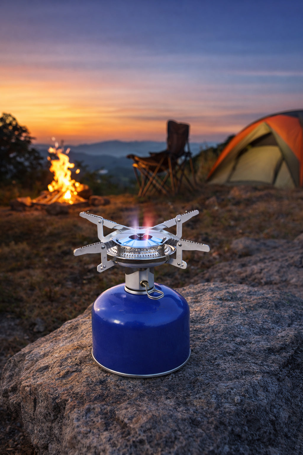 Portable Convenient WindProof Camping Stove