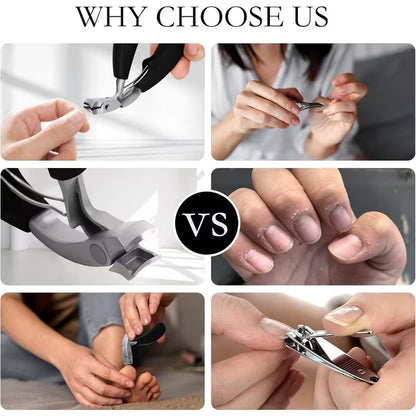 Heavy Duty Wide Jaw Nail Clippers