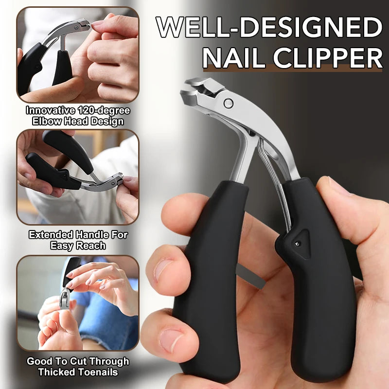 Heavy Duty Wide Jaw Nail Clippers