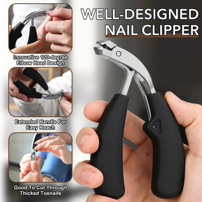 Heavy Duty Wide Jaw Nail Clippers